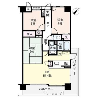 ベルデフラッツ守口SOUTHの間取図
