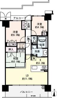 サンマンション　アトレ西院の間取図
