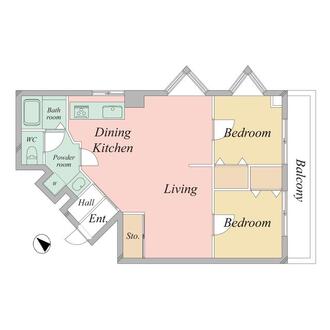 パレス守山の間取図