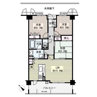 ジオ東園田町の間取図