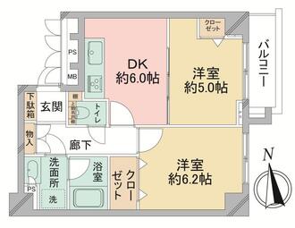 エクセルシオール新宿の間取図