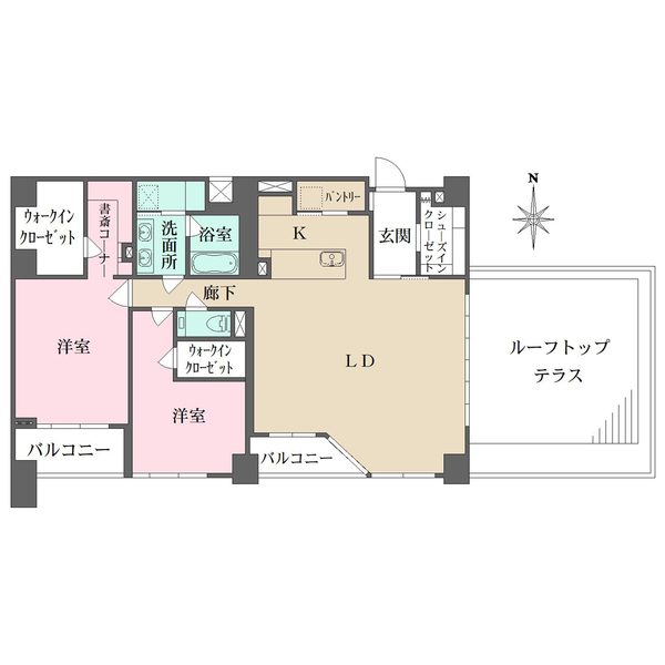 THERESIDENCE京都東洞院四条の間取図