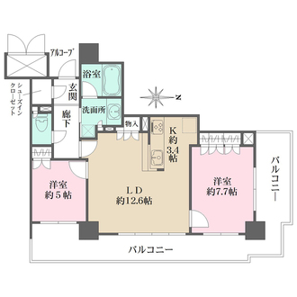 なんばグランドマスターズタワー（NAMBA GMT）の間取図