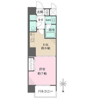 エスライズ西本町IIの間取図