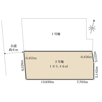 2号地の間取図