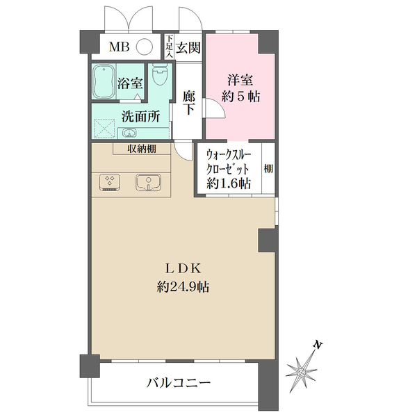 ロイヤルハイツ兵庫の間取図