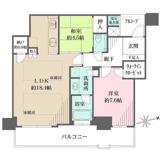 神戸ハーバータワーの間取図