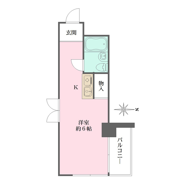 ダイドーメゾン西宮北口Ｘの間取図