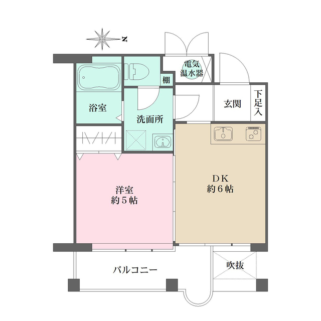 チェリービュウ芦屋川の間取図