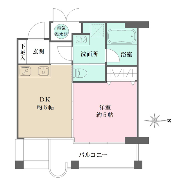 チェリービュウ芦屋川の間取図