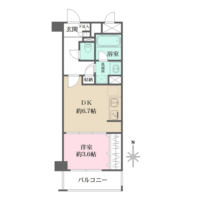 Villa　Viola　西宮北口の間取図