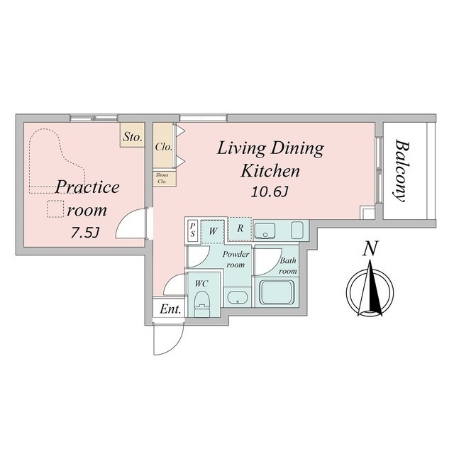 Villa　Musica西宮北口の間取図