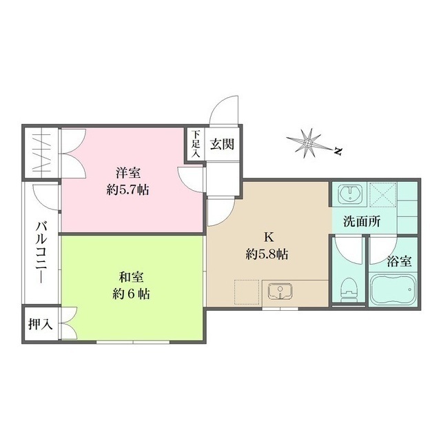ル・ボアIの間取図
