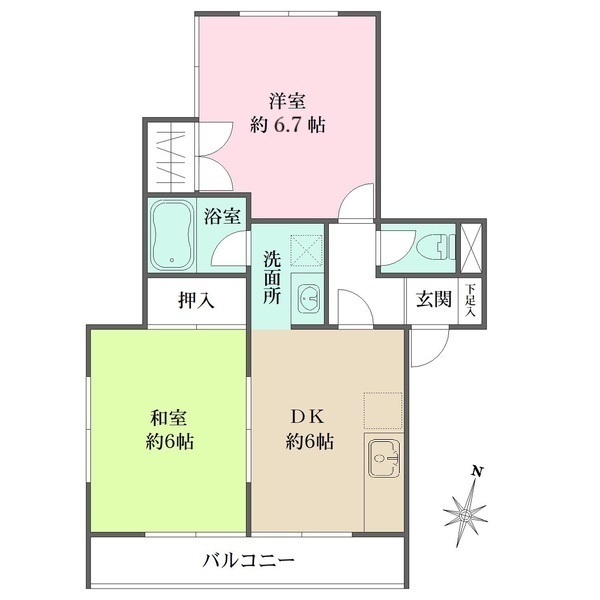 ル・ボアIの間取図