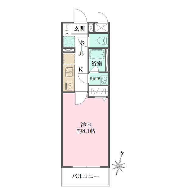 エルピスＮ５の間取図