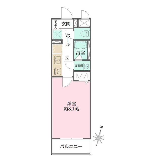 エルピスＮ５の間取図