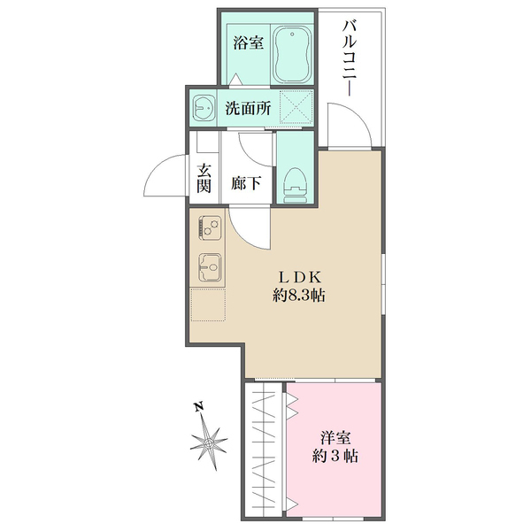 NOY NISHINOMIYAの間取図