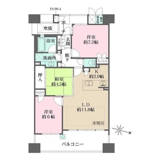 アズ・マリオン・レーソルの間取図