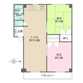 カサヴェール塚口の間取図