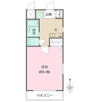 サテライト芦屋宮塚の間取図