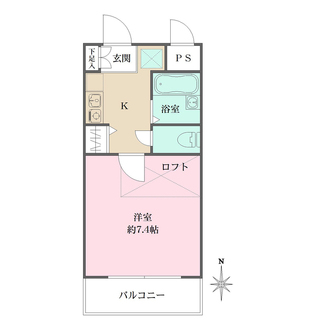サテライト芦屋宮塚の間取図