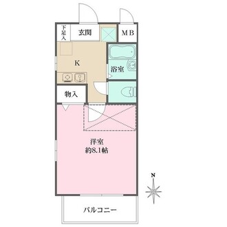 サテライト芦屋宮塚の間取図