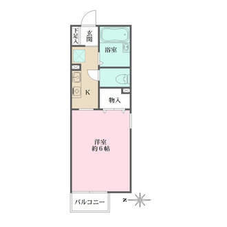 ジュネス仁川の間取図