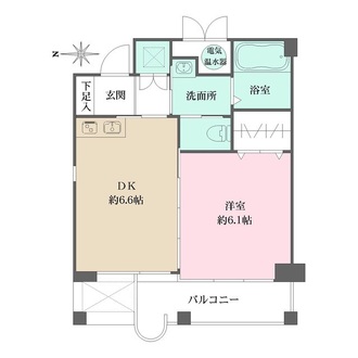 チェリービュウ芦屋川の間取図