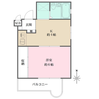 パレラフィネ甲子園口の間取図