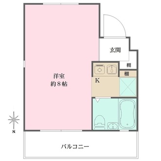 パレラフィネ甲子園口の間取図