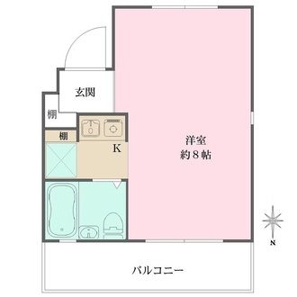 パレラフィネ甲子園口の間取図