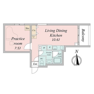 Villa　Musica西宮北口の間取図