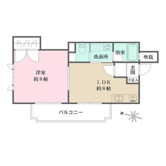 レジデンス・ミラ芦屋の間取図
