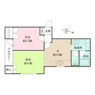 ル・ボアＩの間取図