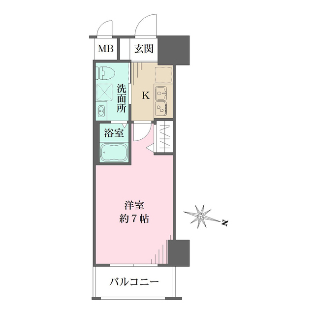 グルーブAriaトアロードの間取図
