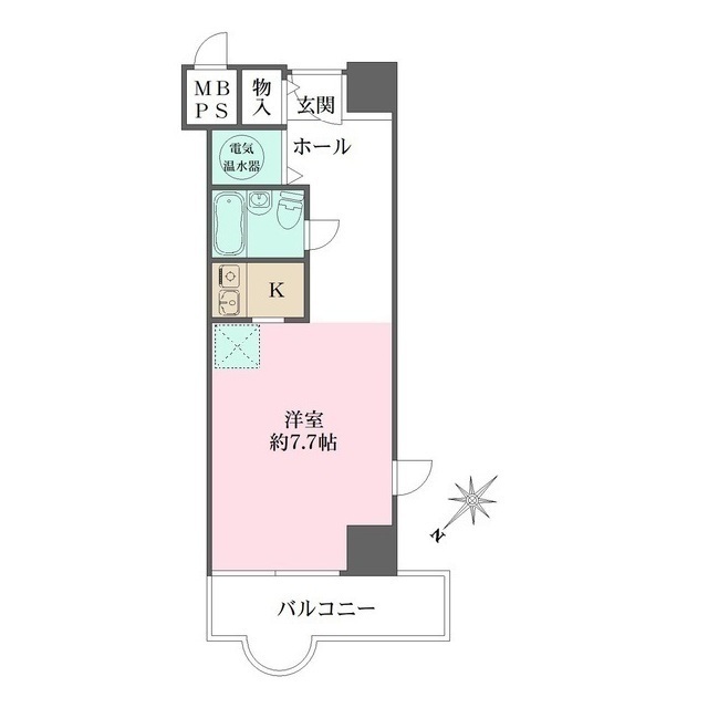 元町アーバンライフの間取図