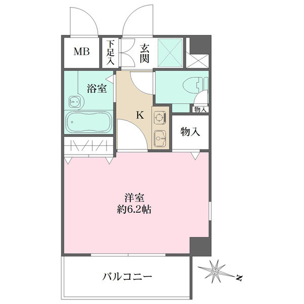 アルシュ住吉の間取図