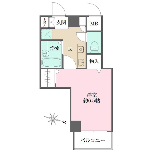 アルシュ住吉の間取図