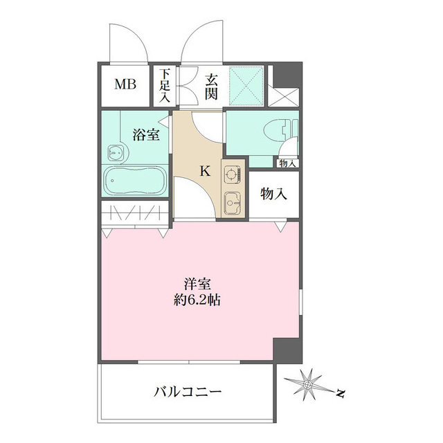 アルシュ住吉の間取図