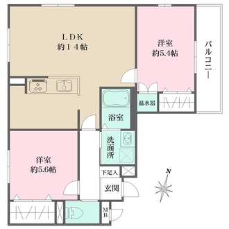 ＡＲＵＫＡＳの間取図
