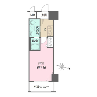 グルーブAriaトアロードの間取図