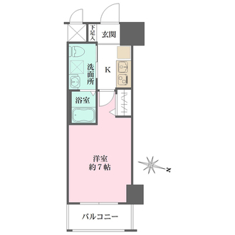 グルーブAriaトアロードの間取図