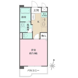 シャンブル仁左衛門の間取図