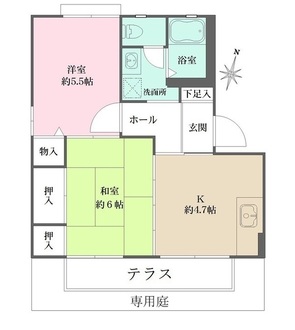 ディアス赤坂の間取図