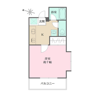 ハイツ・ローズマリーの間取図