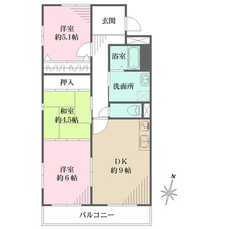 フェニックス本山の間取図