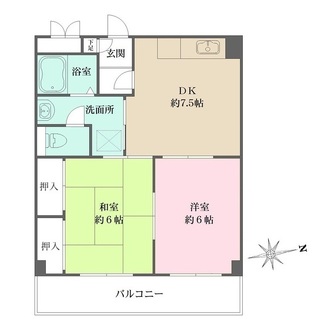 ミクロハイムの間取図