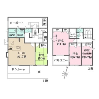 神戸市中央区宮本通２丁目戸建の間取図