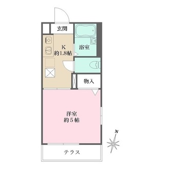 メゾン・ボナールの間取図