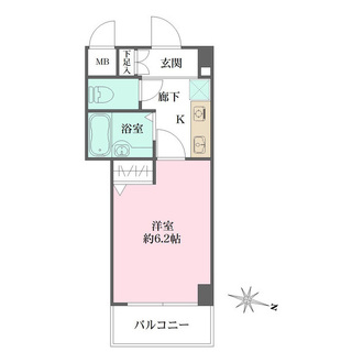 アルシュ住吉の間取図